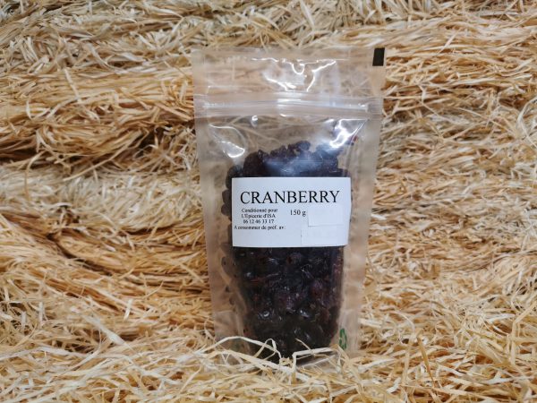 raisins cranberry 150g