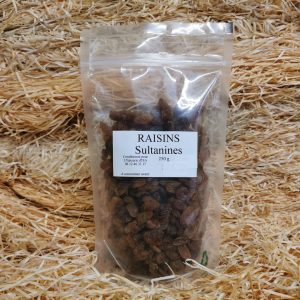 raisins sultanines 250g