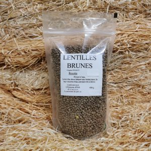 Lentilles brunes 400g