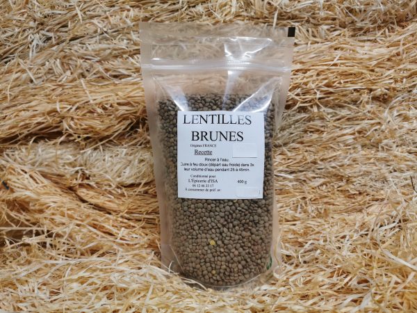 Lentilles brunes 400g