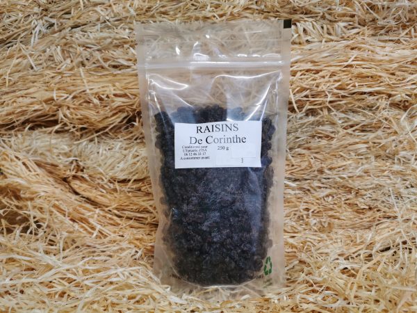 raisins de corinthe 250g